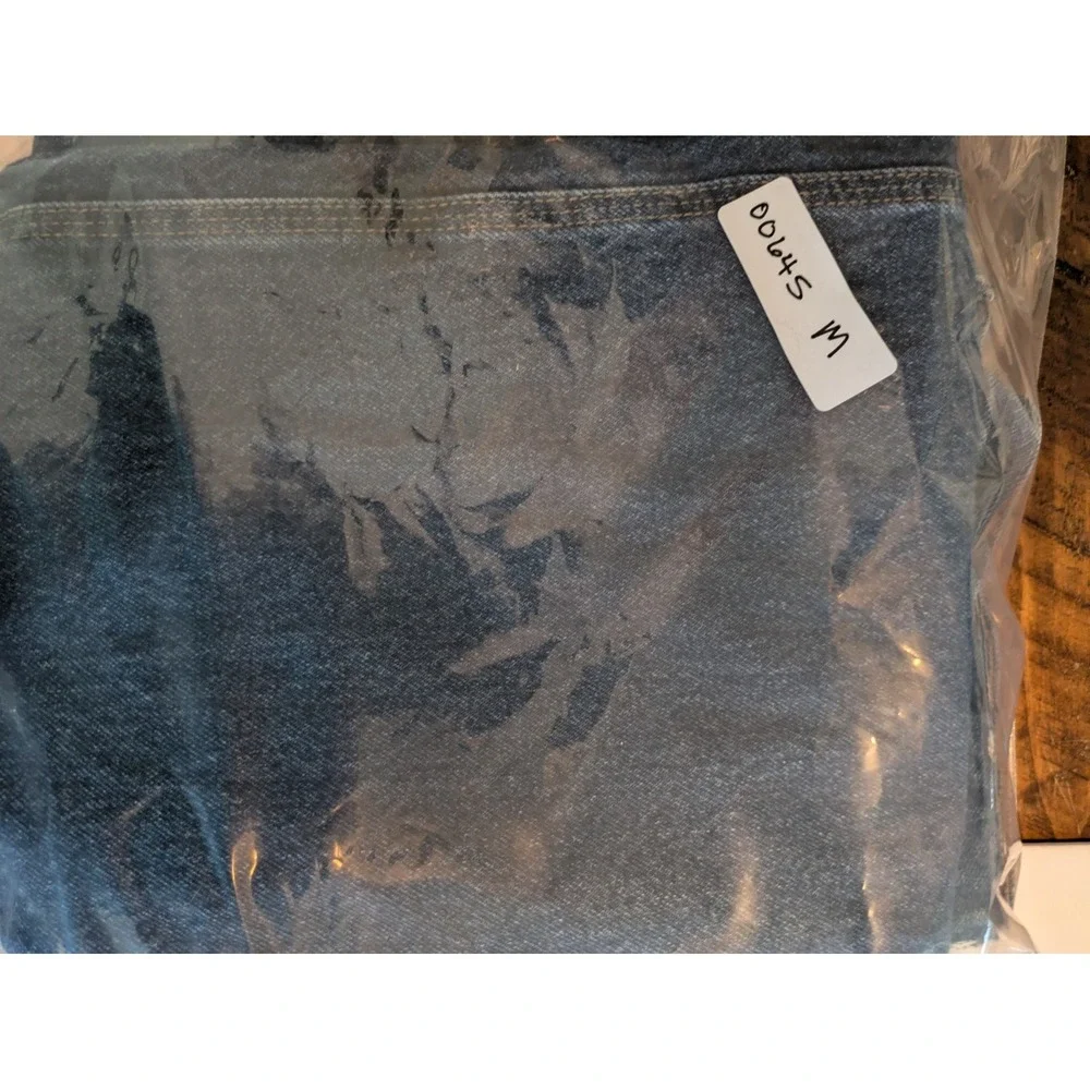 Wrangler Riggs Pants Mens 40X34 Blue Denim Carpenter Workwear‎ 100% Cotton